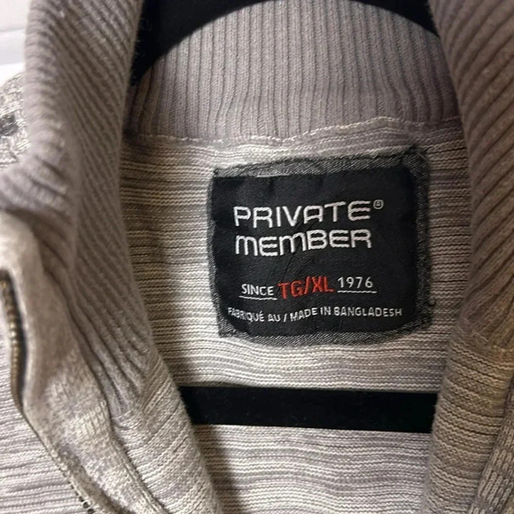 3/4 zip sweater,men XL, 100 cotton ,gorpcore,cabin core,yellowstone,casual - Picture 4 of 13